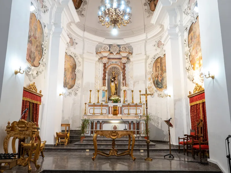 Chiesa del Carmelo, interno