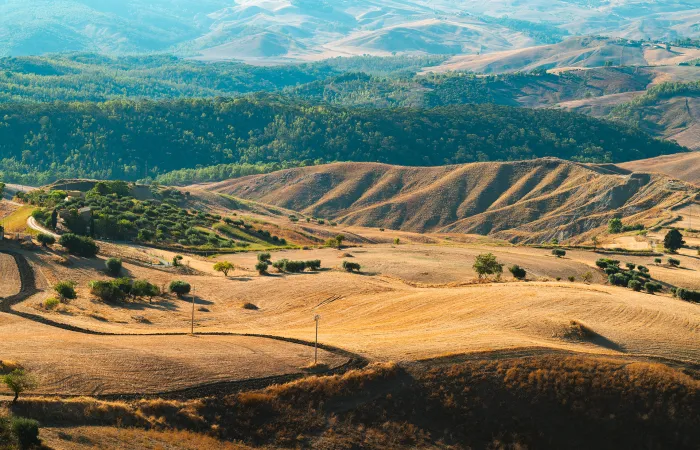 Monte Comune e i pagliai